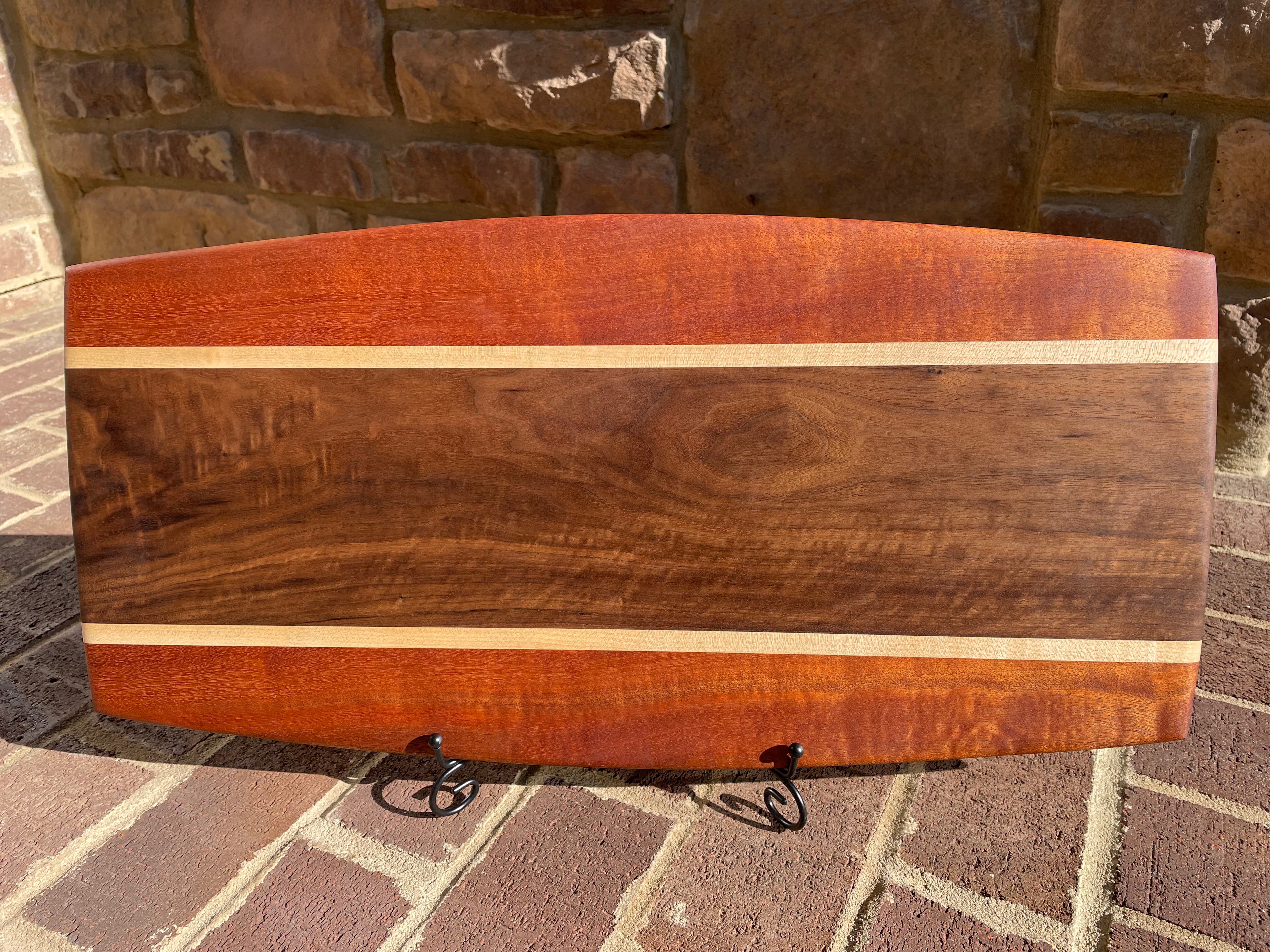 Serving Board - Walnut, Maple and Sapele