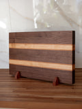 Cutting Board - Walnut Edge-grain w/ Stripes