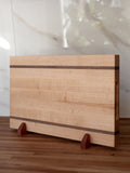 Cutting Board - Maple Edge-grain w/ Stripes